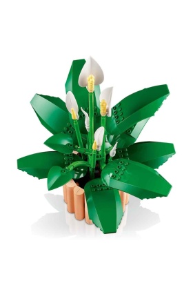 11504 Botanicals Barış Çiçeği - Pace Lily 474 parça +18 yaş
