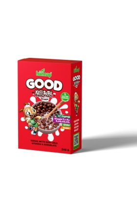 Keçi Sütlü Çikolata ve Vitamin Tahıllı Glutensiz Gevrek 240 Gr