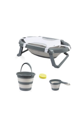  Katlanır Banyo 5Li Küvet Seti 596 Antrasit