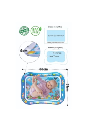 FP3240 BEBEK SU OYUN MATI SİYAH