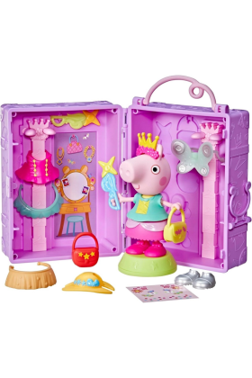 Peppa Pig Figür ve Kıyafet Dolabı