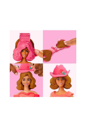 Barbie Çiçekli Ve Püsküllü Oyun Hamuru Seti