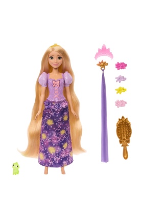 JHL46 Disney Prenses Sihirli Saçlı Rapunzel