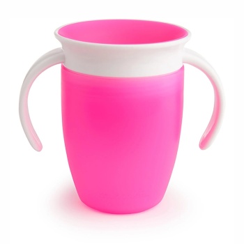 360° Alıştırma Bardağı 6 Ay+ 207 ml Pembe