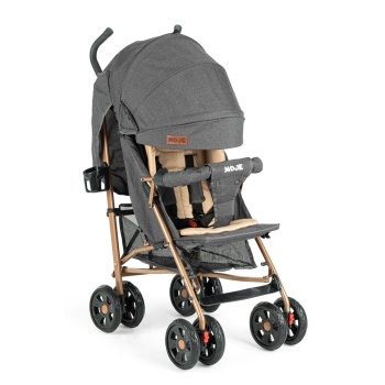 Strong Baston Bebek Arabası Antrasit Gold