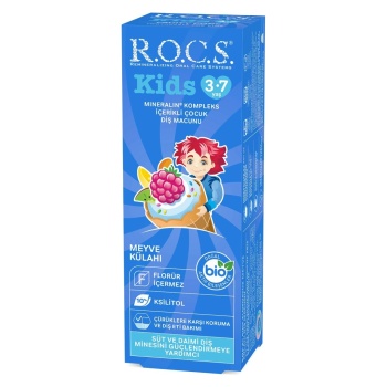 .Kids Diş Macunu 3-7 Yaş 35 ml Meyve Külahı