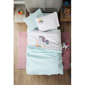 Box Punch Nakışlı Bebek Nevresim Takımı Dolly