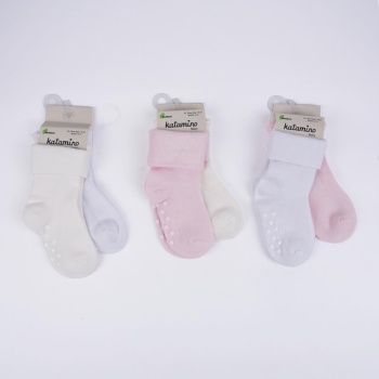  Monala Absli 2li Kız Modal Bebek Soket K44091 (ADET FİYATIDIR)