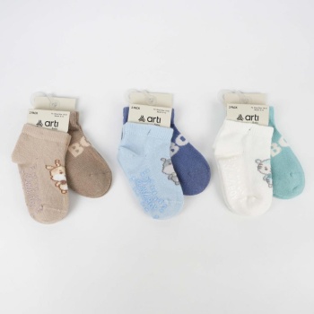  Aristo 2Li Abs Erkek Bebek Patik Çorap K20406 (ADET FİYATIDIR)
