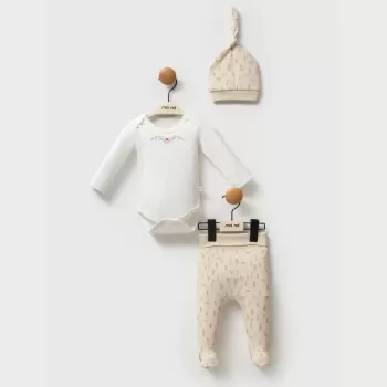 Kokina Şapka Body Pantolon MNB5334 Bej