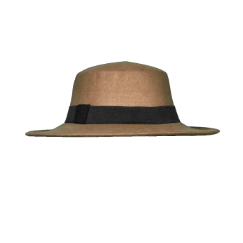 İsme Özel Özel Gondol Şapka - AB01001 - Açık Kahverengi