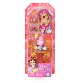 HLW19NessiWorld Prenses Belle ile Çay Saati Oyun Seti