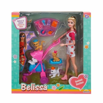 3045 Belissanın Annesi ve Sevimli Dostlar 30 cm -NessiWorld