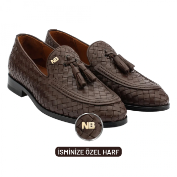 El Örgüsü Kösele Erkek Ayakkabı - TWG003