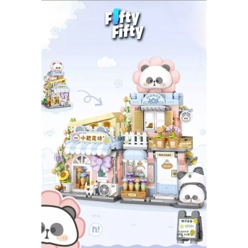 LZ-7202 NessiWorld ÇİÇEK DÜKKANI 810 PARÇA BLOCK OYUNCAK