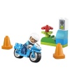 10471 Duplo Mavi Polis Motosikleti 11 parça +2 yaş