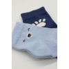 2Li Bear Penye Soket Çorap 10116 Mavi
