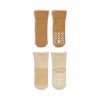2Li Çemberli Kaymaz Havlu Soket Çorap 10503 Bej-Hardal