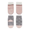 2Li Hayvan Figür Kaymaz Kız Soket Çorap 10120 Gri