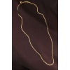 Çelik Gold Renk 60 cm İnce İtalyan Zincir Kolye