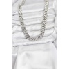 Pirinç Cuba Chain Gurmet Model Kolye
