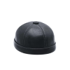 İsme Özel Docker Şapka - %100 Gerçek Deri - AB01009 - Siyah