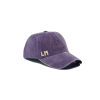 İsme Özel Yıkamalı Kep Şapka - AB01010 - Mor