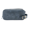 İsme Özel Dopp Kit Kişisel Bakım ve Seyahat Çantası - %100 Rainbow Deri - AC14004 - Lacivert