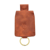 İsme Özel Çıtçıtlı Anahtarlık - % 100 Rainbow Deri - AG01001 - Tobacco