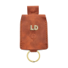 İsme Özel Çıtçıtlı Anahtarlık - % 100 Rainbow Deri - AG01001 - Tobacco