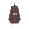 İsme Özel İpli Anahtarlık - % 100 Crazy Deri - AG01002 - Kahverengi
