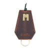 İsme Özel İpli Anahtarlık - % 100 Crazy Deri - AG01002 - Kahverengi