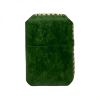 Handmade El Yapımı Hakiki Deri Zippo Modeli Çakmak - AG02001 - Yeşil