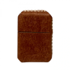 Handmade El Yapımı Hakiki Deri Zippo Modeli Çakmak - AG02001 - Kahverengi