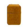 Handmade El Yapımı Hakiki Deri Zippo Modeli Çakmak - AG02001 - Camel