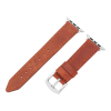 İsme Özel El Dikişli Apple Watch Saat Kordonu - %100 Çift Kat Deri - AG03001 - Tobacco