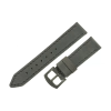 İsme Özel El Dikişli Saat Kordonu - %100 Çift Kat Deri - AG03003 - Antrasit