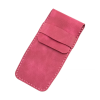 İsme Özel Çok Amaçlı Aksesuar Kılıfı - %100 Rainbow Deri - AK01002 - Fuşya