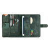 İsme Özel Çıtçıtlı Fonksiyonlu iPad Organizer - %100 Rainbow Deri - ET01002 - Haki