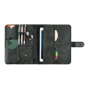 İsme Özel Çıtçıtlı Fonksiyonlu iPad Organizer - %100 Rainbow Deri - ET01002 - Antrasit
