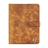 İsme Özel Çıtçıtlı Fonksiyonlu Macbook Organizer - %100 Rainbow Deri - ET02001 - Camel