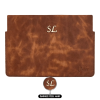 İsme Özel Macbook Kılıfı - %100 Rainbow Deri - ET02002 - Kahverengi