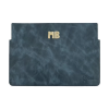 İsme Özel Macbook Kılıfı - %100 Rainbow Deri - ET02002 - Lacivert