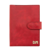 A5 Defter ve Ajanda Kılıfı - %100 Rainbow Deri - KO10001 - Kırmızı