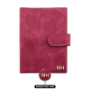 A5 Defter ve Ajanda Kılıfı - %100 Rainbow Deri - KO10001 - Fuşya