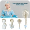 Platin Altın Dore Renk Karlar Ülkesi Elsa Frozen Peruğu Çocuk Boy