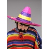 NessiWorld Sombrero Meksika Şapkası Renkli Örme Hasır Yetişkin Boy