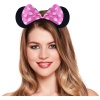 Pembe Fiyonklu Minnie Mouse Tacı Kulak NessiWorld