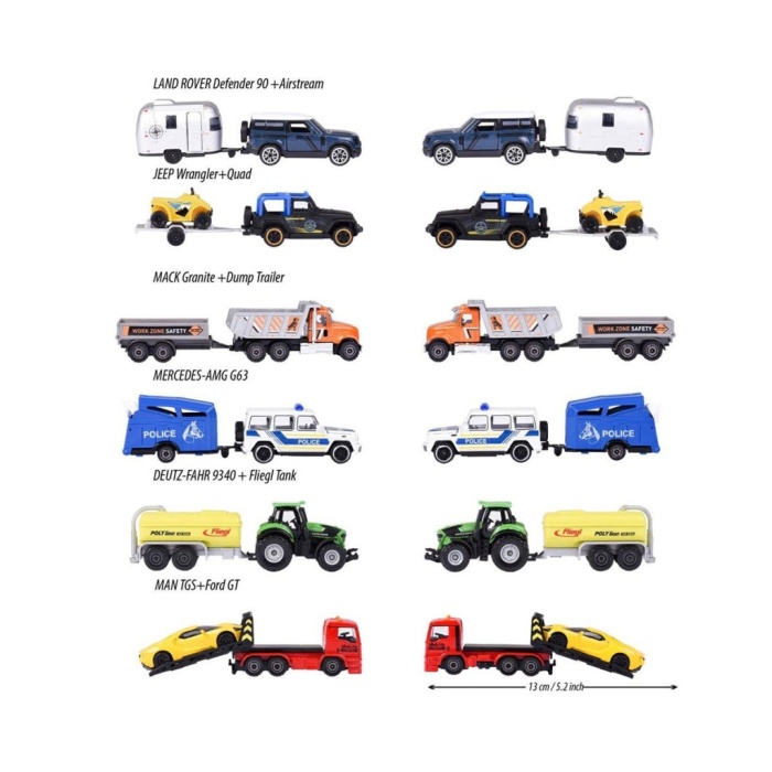 8503002001 City Trailer 6-asst