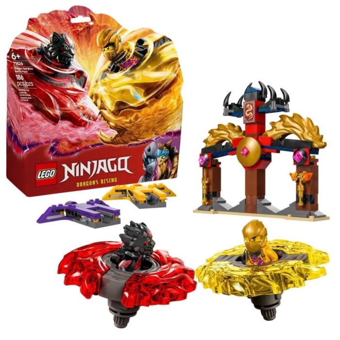71826   Ninjago Ejderha Spinjitzu Savaş Paketi parça + yaş